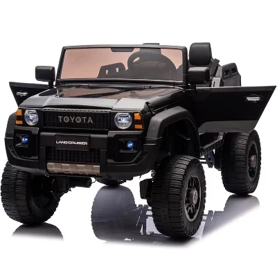 Детский электромобиль DobleePy Land Cruiser, черный