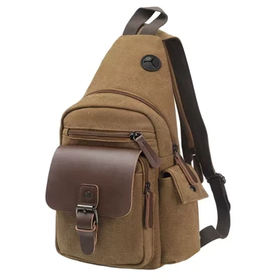Детский рюкзак Unique Bargains с защитой от кражи, кофейный