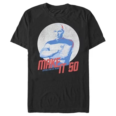 Мужская футболка Star Trek Пикар, черная