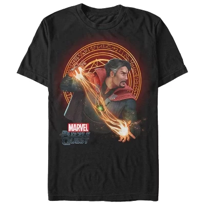 Мужская футболка-головоломка Doctor Strange Orb черного цвета