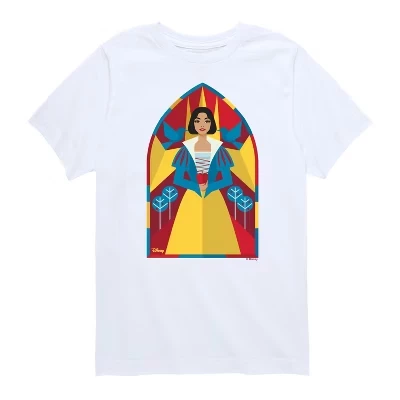 Футболка для мальчиков Snow White «Витраж», белая