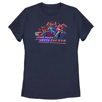 Женская футболка Transformers Optimus, синяя