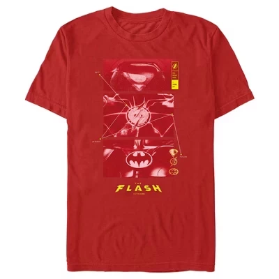 Мужская футболка DC Comics The Flash, красная