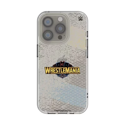 Стальной прозрачный чехол для мобильного телефона WWE Wrestlemania для Apple iPhone wrestlemania 41