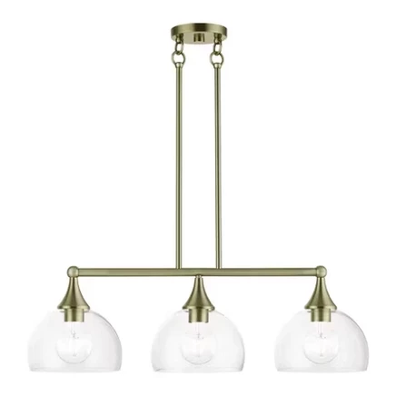 Люстра Livex Lighting Glendon, под старую латунь
