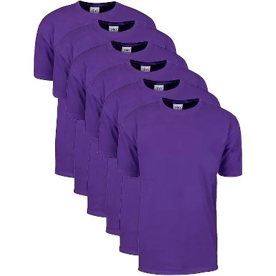 Мужские футболки Shaka Wear Max, 6 шт., фиолетовые