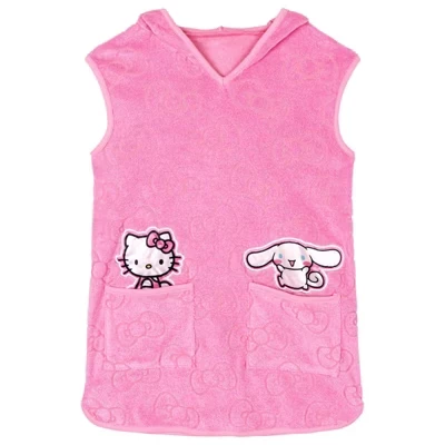 Накидка для плавания для девочек Hello Kitty, фиолетовая
