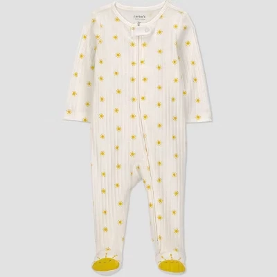 Пижама Carter's Just One You ® Baby с рисунком солнца на ножках - Желтый