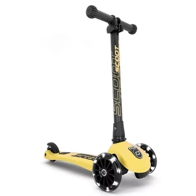 Детский самокат Scoot And Ride Highwaykick 3, желтый
