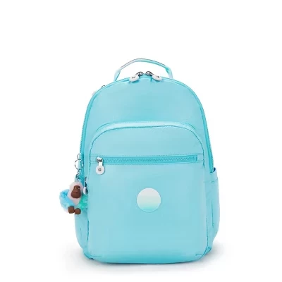 Рюкзак Kipling Seoul Metallic для ноутбука 15″, синий