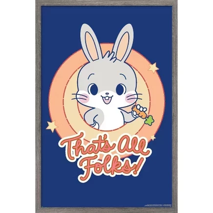 Постер в рамке Trends International Bugs Bunny, под дерево