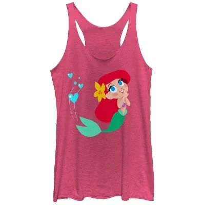 Женская майка Ariel Love Racerback розового цвета