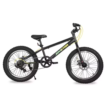 Детский горный велосипед JOYSTAR Minifat 20″, черный