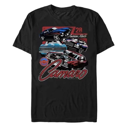 Мужская футболка Chevrolet Camaro Z28, черная