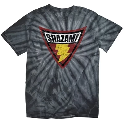 Мужская футболка с Бэтменом Bb Shazam Shield Tie Dye