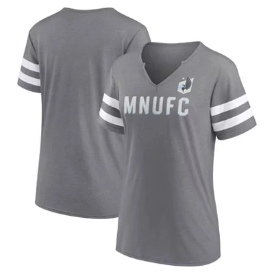 Женская футболка MLS Minnesota United FC, серая