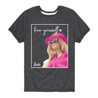 Футболка Love Yourself с коротким рукавом и графическим рисунком heather charcoal