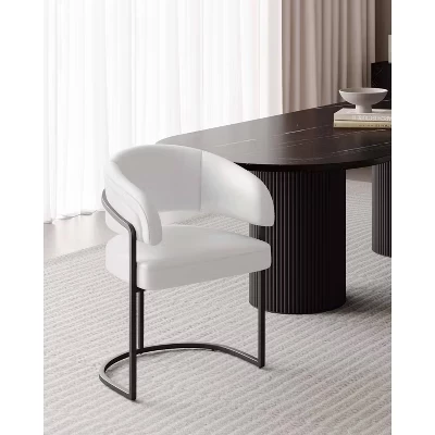 Обеденный стул Manhattan Comfort Augusta, белый