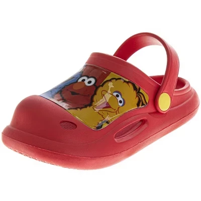 Детские сабо Sesame Street, красные