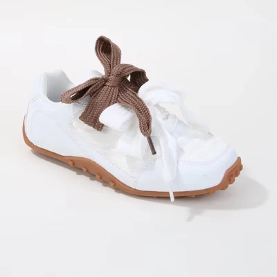 Женские кроссовки Berness Lacey Dual Bows Trail белого цвета