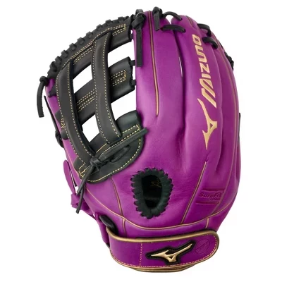 Перчатка для софтбола Mizuno MVP Prime 30,5 см, фиолетовая