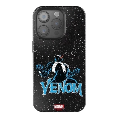 Блестящий чехол для мобильного телефона Marvel со значком Человека-паука для Apple iPhone venom