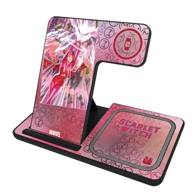 Зарядная станция Keyscaper 3 в 1 Marvel 15Вт, Scarlet Witch