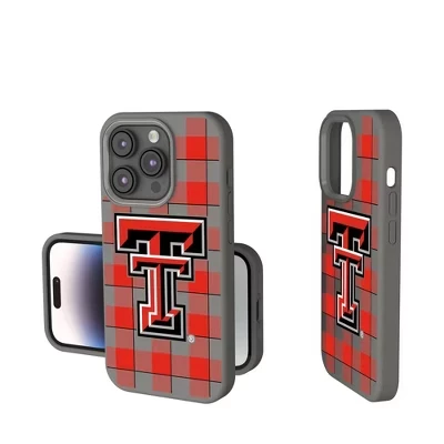 Чехол для мобильного телефона NCAA Big 12 Universities Plaid Soft Touch для Apple iPhone