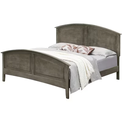 Кровать Passion Furniture Hammond, двуспальная, серая