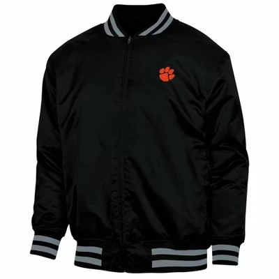 Мужская куртка NCAA Clemson Tigers с вышивкой