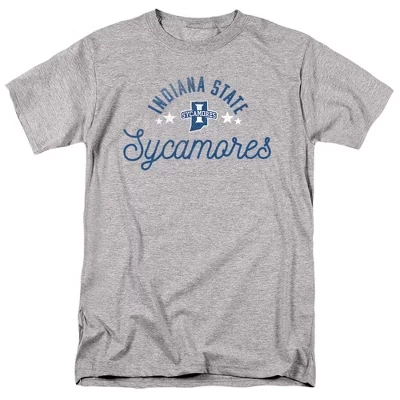 Мужская официальная футболка Sycamores от Университета штата Индиана athletic heather