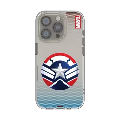 Прозрачный чехол для мобильного телефона Marvel Avengers Grid Clear для Apple iPhone Сэм Уилсон капитан Америка