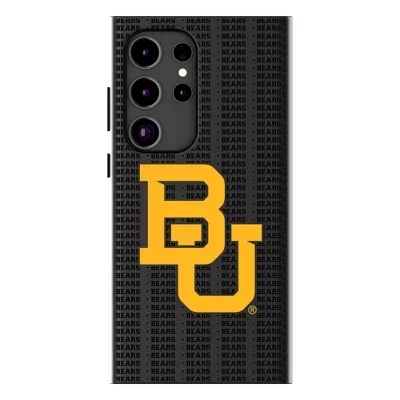 NCAA Big 12 Universities Текстовый фон, совместимый с MagSafe Чехол для мобильного телефона Samsung Galaxy baylor bears
