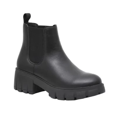 Женские ботинки Sasha slip on chelsea boot + пена с эффектом памяти черного цвета