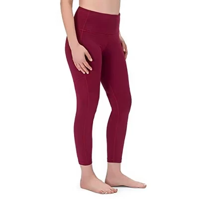 Женские леггинсы Rocky High Waisted 7/8, бордовые
