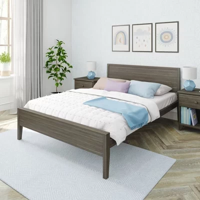 Детская кровать Max & Lily Queen из массива, глиняная