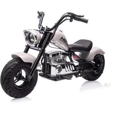 Детский электромотоцикл Jojoka 36V 350W, белый