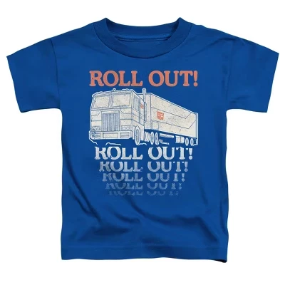 Футболка Generations Optimus Roll Out Truck для маленьких мальчиков royal