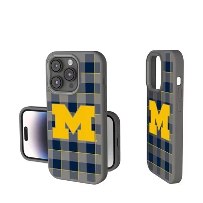NCAA Big Ten Universities Клетчатый мягкий на ощупь чехол для мобильного телефона Apple iPhone michigan wolverines