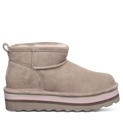 Женские короткие сапоги BEARPAW в стиле ретро stone