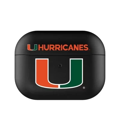 Чехол для AirPod с эмблемой университетов NCAA ACC для AirPods Pro 2-го поколения miami hurricanes