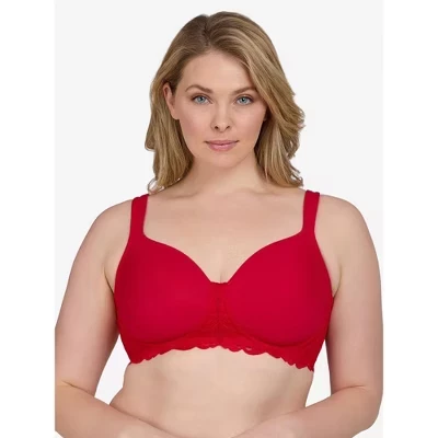 Женский беспроводной бюстгальтер–футболка с формованной лентой Zoey - Lace (5139)