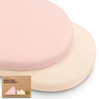 Простыни для люльки KeaBabies Soothe, 2 шт., камео