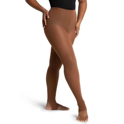 Женские колготки Capezio Ultra Soft с лямкой, кленовые