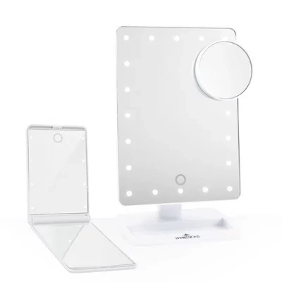 Косметическое зеркало Impressions Vanity Touch XL и Touchup, LED, 5x, белое