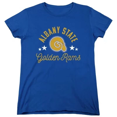 Женская футболка NCAA Albany State Golden Rams, синяя