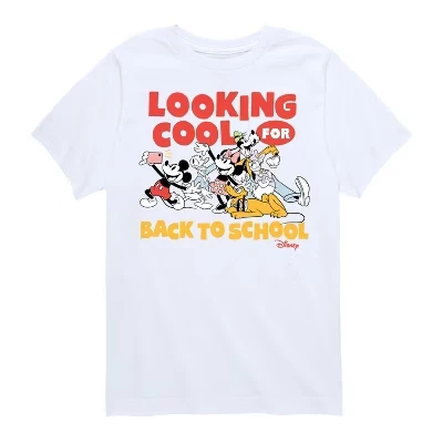 Футболка для мальчиков Disney Back to School, белая