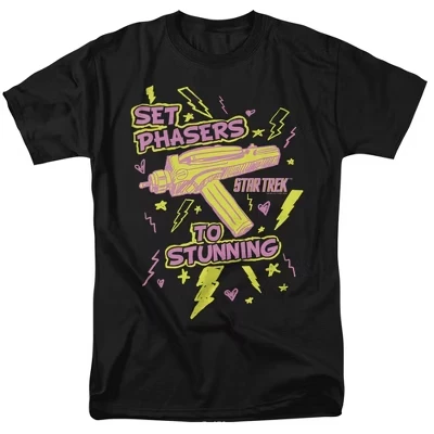 Комплект взрослой футболки Phasers Black черный