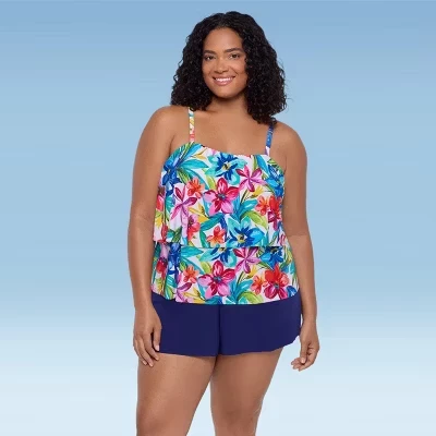 Женский плавательный комбинезон Roxy Plus tropical treasure