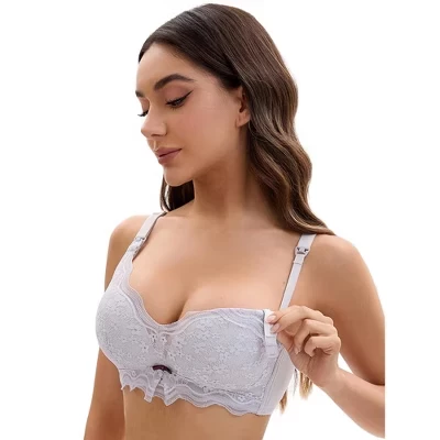 Женский бюстгальтер для кормления INSPIRE CHIC, серый